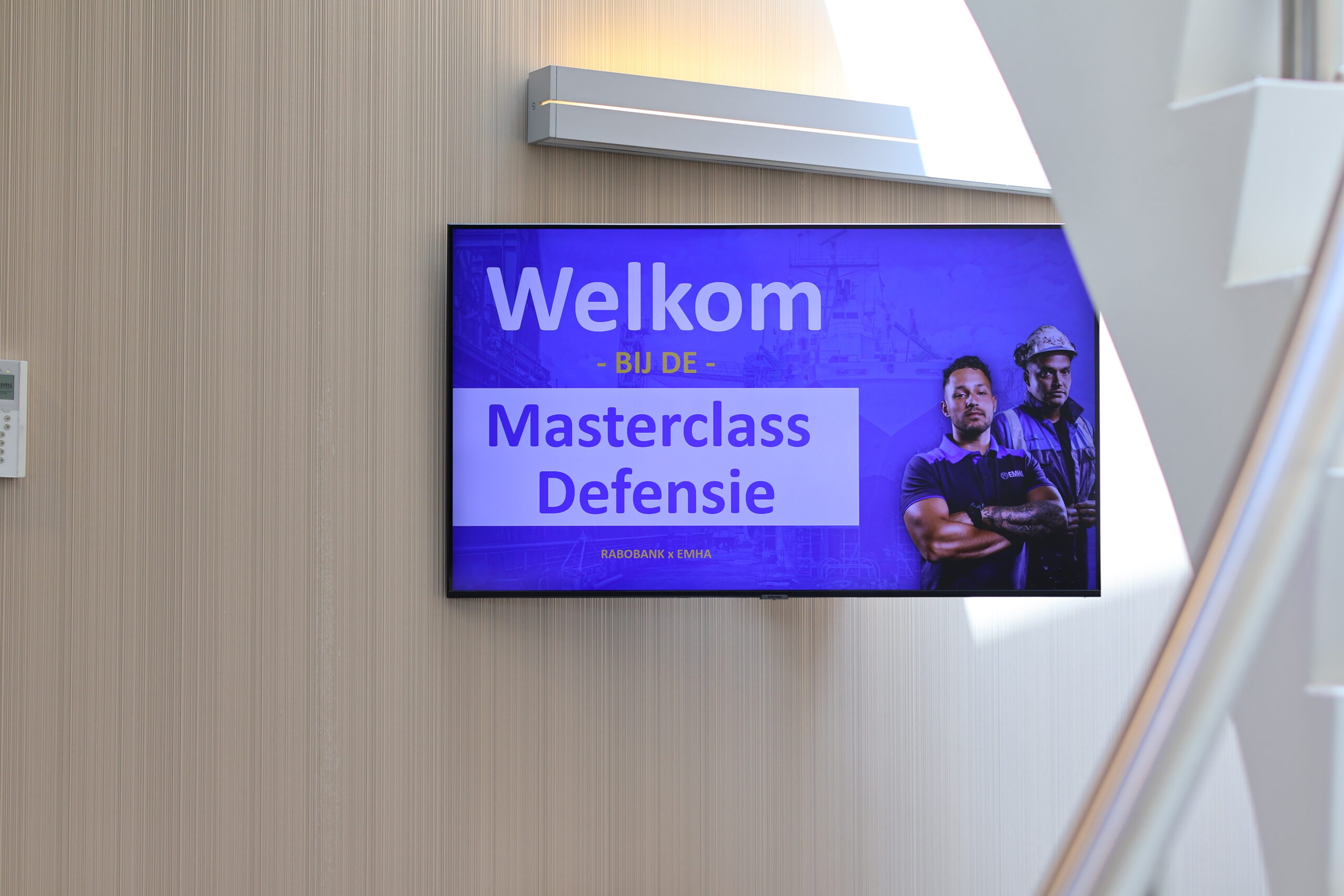 Masterclass Defensie met Rabobank