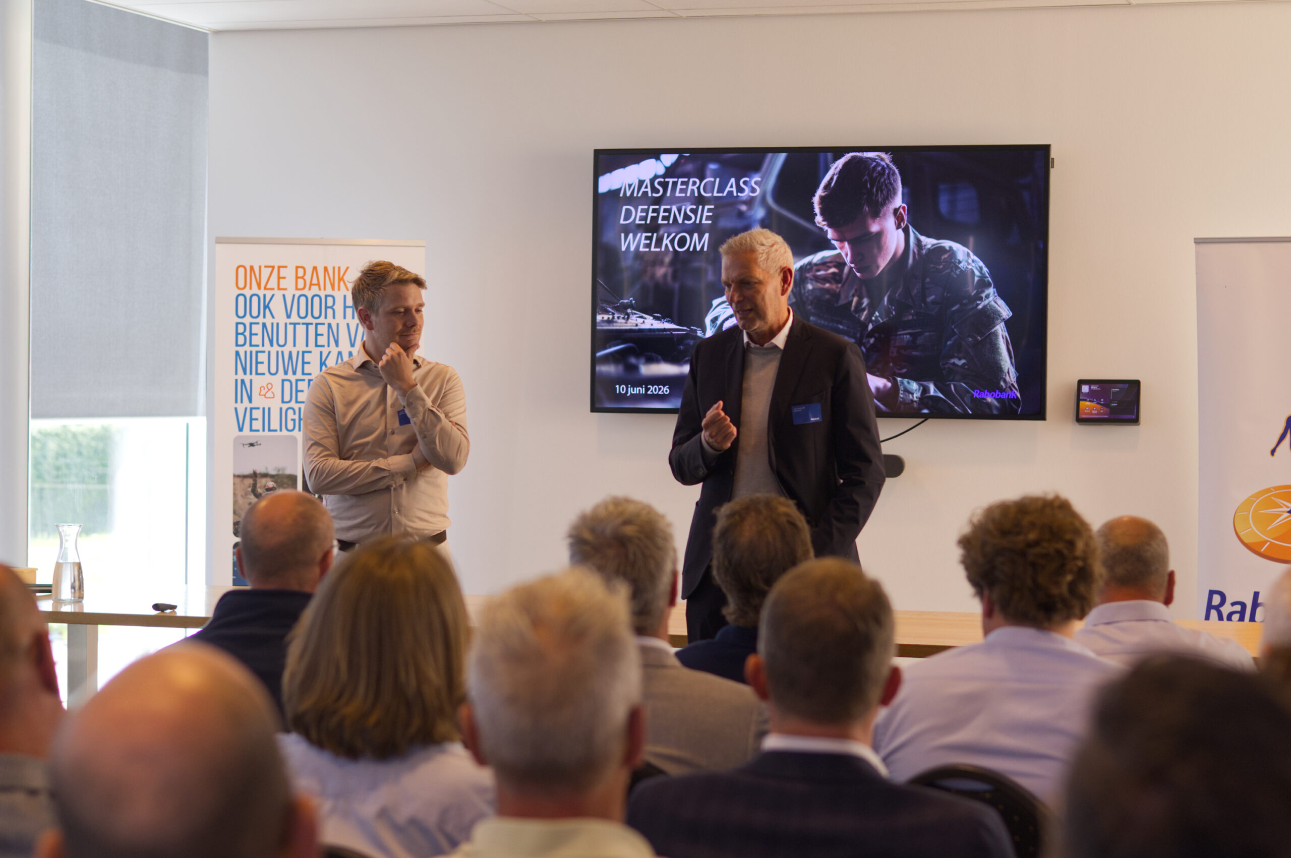 Masterclass Defensie met Rabobank